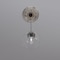 Ekena Millwork Baltimore PVC Ceiling Medallion (Canopies up to 6 1/2"), 16"OD x 3 1/2"ID x 1"P, Bright Coat Chrome CMP16BABCR - alternate 7